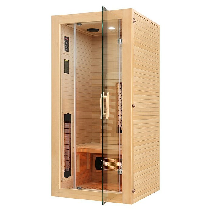 Sanotechnik IR kabina Malmö 1  (1.300 W, 90 x 90 x 190 cm, Primerno za: 1 oseba) | IR savne | Kopalnica in sanitarije | Izdelki | BAUHAUS