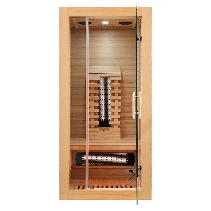 Sanotechnik IR kabina Malmö 1  (1.300 W, 90 x 90 x 190 cm, Primerno za: 1 oseba) | IR savne | Kopalnica in sanitarije | Izdelki | BAUHAUS