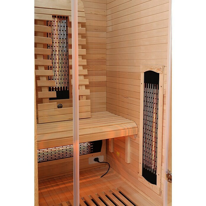 Sanotechnik IR kabina Malmö 1  (1.300 W, 90 x 90 x 190 cm, Primerno za: 1 oseba) | IR savne | Kopalnica in sanitarije | Izdelki | BAUHAUS