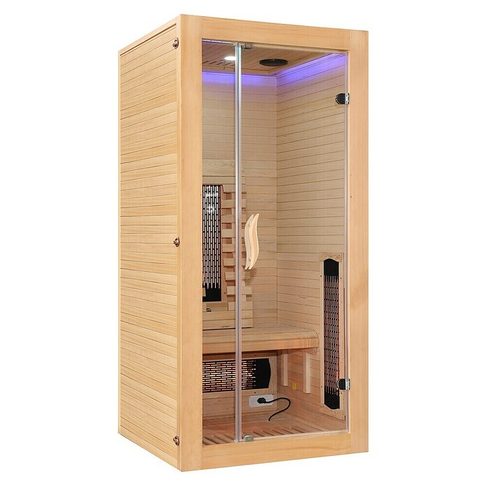 Sanotechnik IR kabina Malmö 1  (1.300 W, 90 x 90 x 190 cm, Primerno za: 1 oseba) | IR savne | Kopalnica in sanitarije | Izdelki | BAUHAUS