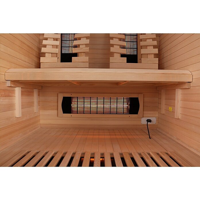 Sanotechnik IR kabina Malmö 2  (Do x Š x V: 120 x 105 x 190 cm, 6 infrardečih grelnikov) | IR savne | Kopalnica in sanitarije | Izdelki | BAUHAUS