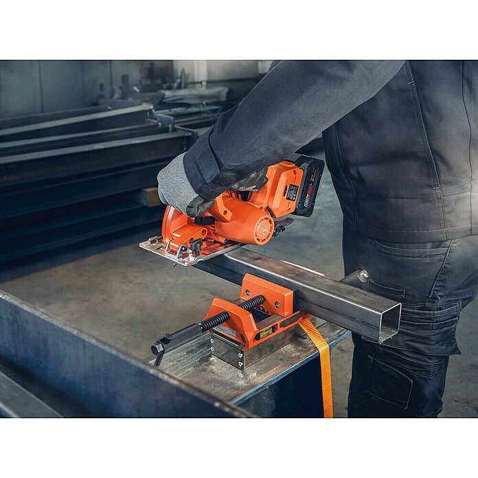 Fein AMPShare 18V Sierra circular de batería F-IRON Cut 57 AS (18 V, Sin batería, Diámetro hoja de sierra: 150 mm, 1.300 r.p.m. - 2.800 r.p.m.) | BAUHAUS