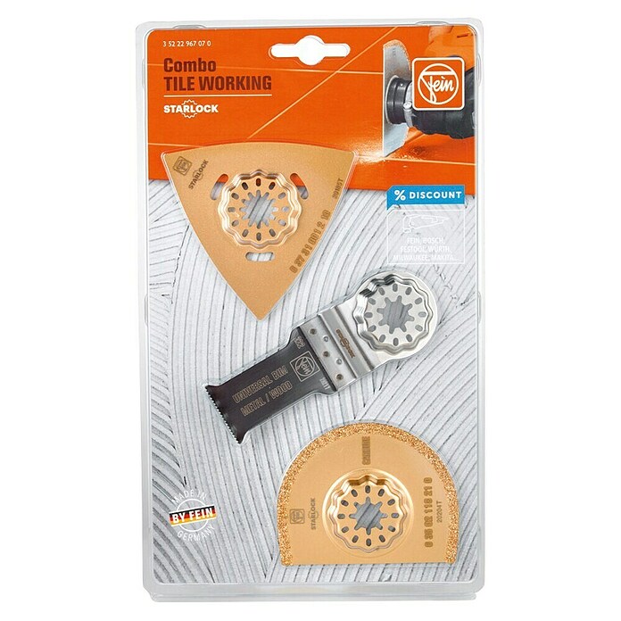 Fein Starlock Kit de accesorios Tileworking (3 pzs.) | BAUHAUS