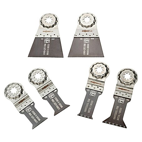 Fein Starlock Zubehör-Set Best of E-Cut Starlock Plus Wood & Metal (6 -tlg.)