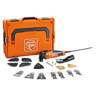 Fein MultiMaster Elektro-Multifunktionswerkzeug MultiMaster MM500 Plus TOP L-BOXX SET (350 W, STARLOCK-Plus-System)