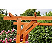 Promadino Pergola Anke (60 x 200 x 210 cm, Honigbraun, Holz) | BAUHAUS