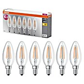 Osram Star Set LED žarulja Classic B 40 – set od 6 komada  (E14, Bez prigušivanja, Topla bijela, 470 lm, 4 W, 6 Kom.) | BAUHAUS