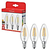 Voltolux Set LED žarulja  (E14, Bez prigušivanja, Topla bijela, 470 lm, 7 W, 3 Kom., Svijeća) | BAUHAUS