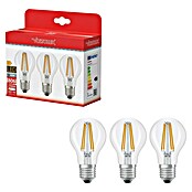 Voltolux LED-Lampen-Set (E27, Nicht Dimmbar, Warmweiß, 806 lm, 7 W, 3 Stk., Farblos) | BAUHAUS