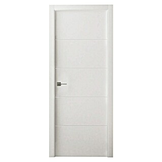 Pack puerta de interior reversible (72,5 x 203 cm, Izquierda/Derecha, Blanco, Maciza, Reversible)