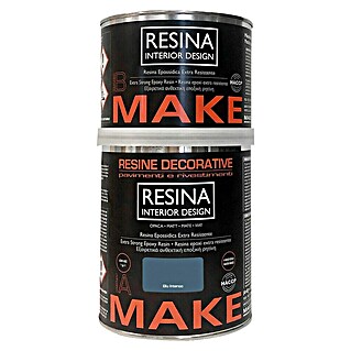 Fleur Resina epoxi Interior Design (Azul intenso, 750 ml)