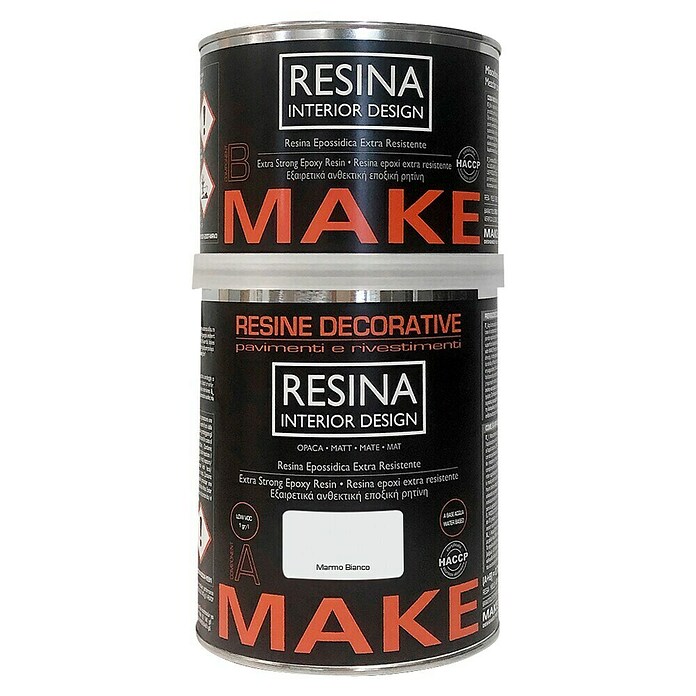 Fleur Resina epoxi Interior Design (Mármol blanco, 750 ml) | BAUHAUS