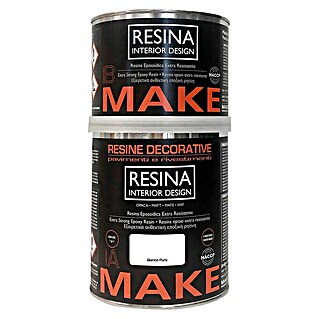 Fleur Resina epoxi Interior Design (Blanco puro, 750 ml)