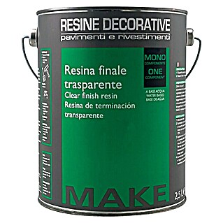 Fleur Sellador de resina para terminación (Transparente, Brillante, 2,5 l)
