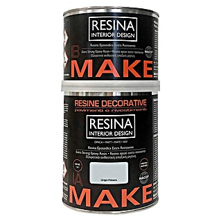 Fleur Resina epoxi Interior Design (Gris, 750 ml)