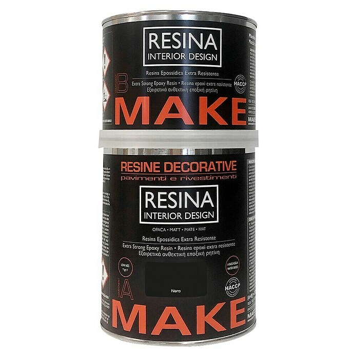 Fleur Resina epoxi Interior Design (Negro, 750 ml) | BAUHAUS
