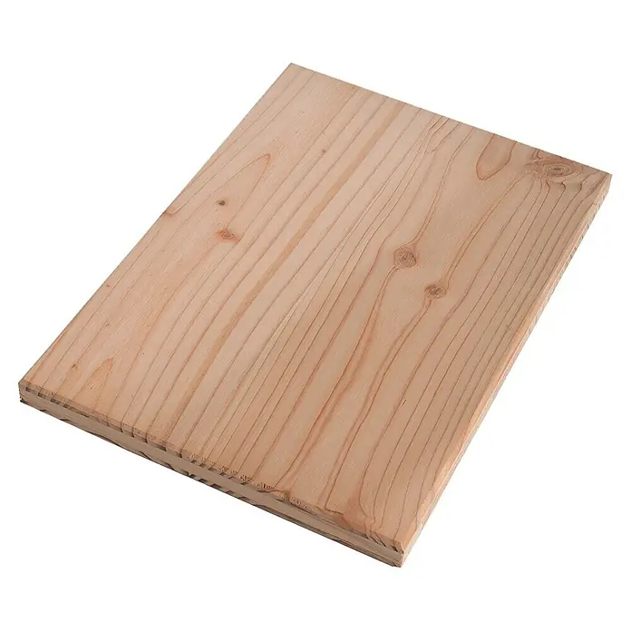 elka 3-Schichtplatte Vita - Douglasie, 2.500 x 1.015 x 19 mm - Holzbrett mit sichtbarer Maserung, ideal für Bastelarbeiten oder als dekoratives Element. Robuste Bauweise und natürliche Optik.
