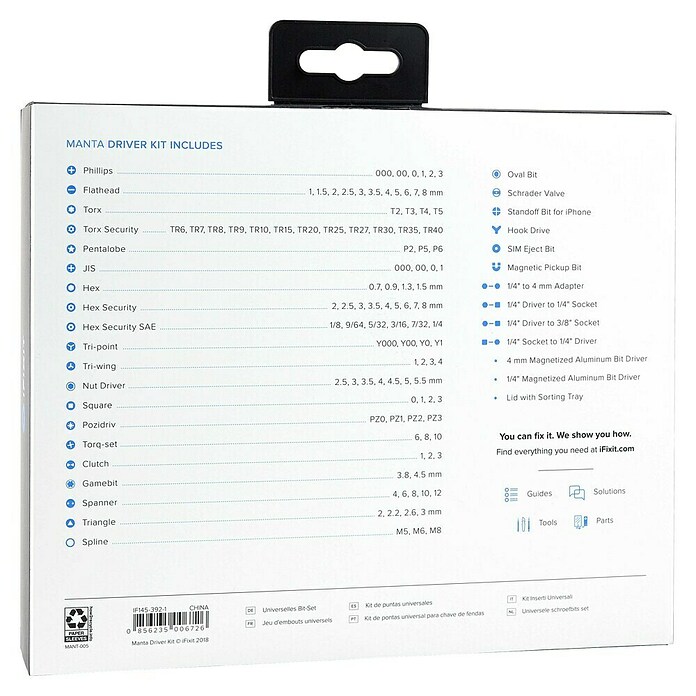 iFixit Set de puntas Manta (Apto para: Smartphones) | BAUHAUS