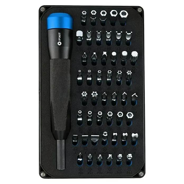 iFixit Bit-Set Mahi Precision - Geeignet für: Smartphones - iFixit-Werkzeugset mit Schraubendreher und einer Auswahl an verschiedenen Bits für Reparaturen und Bastelarbeiten.