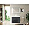 Camargue Stella K Waschtischunterschrank (47 x 80 x 55 cm, 2 Schubkästen, Grafit, Hochglanz)