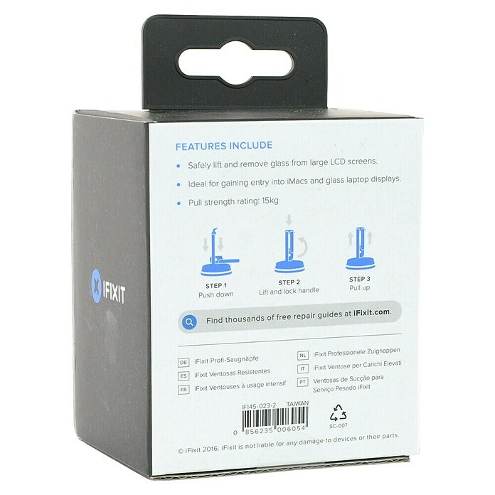 iFixit Saugnapf (Durchmesser: 5,7 cm, Blau, 2 Stk.) | BAUHAUS