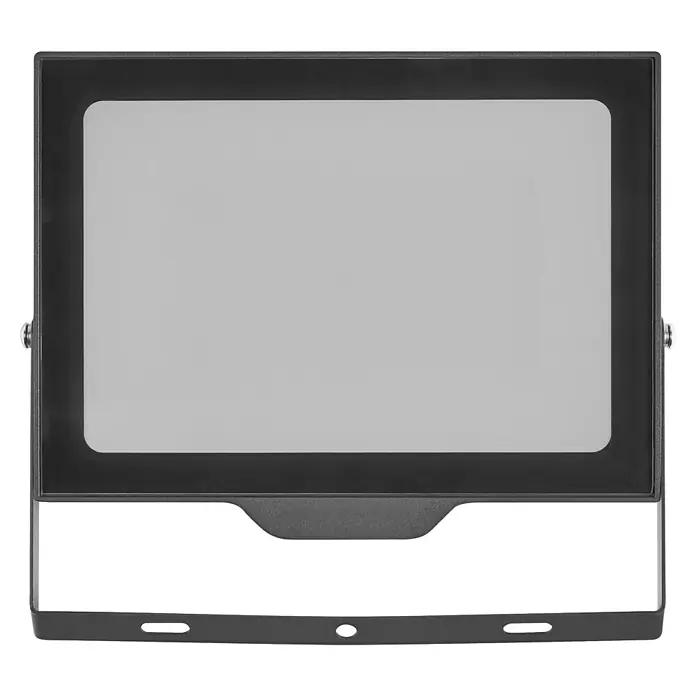 Ledvance Essential LED-Deckenleuchte - 1.580 W, L x B x H: 33,7 x 3,1 x 26,3 cm, Schwarz, Kaltweiß - Schwarzer LED-Fluter für den Außenbereich, ideal für die Beleuchtung von Gärten und Fassaden, mit robustem Gehäuse.