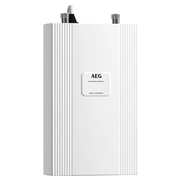 AEG Durchlauferhitzer DDLE Kompakt - 13,5 kW, Elektronisch - AEG Durchlauferhitzer: Kompakte elektronische Lösung für effiziente Warmwasserbereitung, hergestellt in Deutschland.