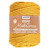 Glorex Wolle Makramee-Rope (Gelb, Durchmesser: 5 mm, 500 g, gedreht) | BAUHAUS