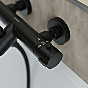 Camargue Badewannenarmatur Zapo (Ausladung Armatur: 165 mm, Schwarz, Matt) | BAUHAUS