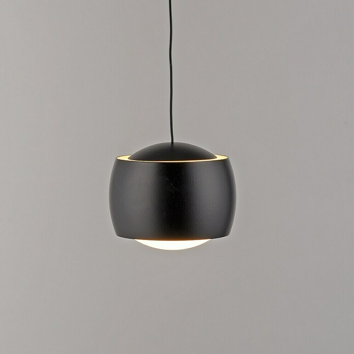 Just Light Lámpara colgante LED Vidrio (15 W, L x An x Al: 10 x 60 x 220 cm, Negro) | BAUHAUS
