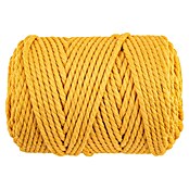 Glorex Wolle Makramee-Rope (Gelb, Durchmesser: 5 mm, 500 g, gedreht) | BAUHAUS