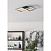 Eglo Calliera Plafón LED (20 W, L x An x Al: 52,5 x 31 x 8,5 cm, Negro, Blanco neutro) | BAUHAUS