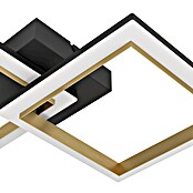 Eglo Calliera Plafón LED (20 W, L x An x Al: 52,5 x 31 x 8,5 cm, Negro, Blanco neutro) | BAUHAUS