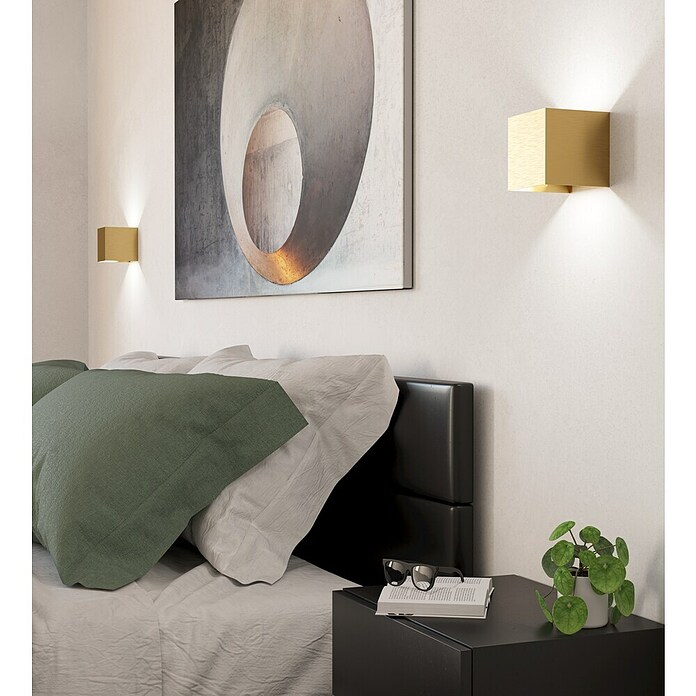 Eglo Aplique de pared Valmontone (1,5 W, Oro) | BAUHAUS