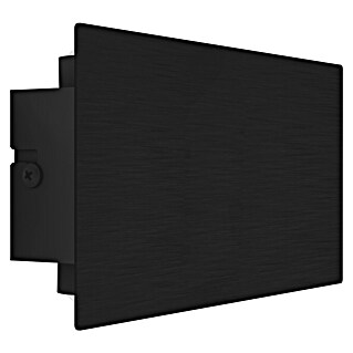Eglo Talamello Aplique de pared LED (6 W, L x Al: 20 x 10 cm, Negro, Blanco cálido)