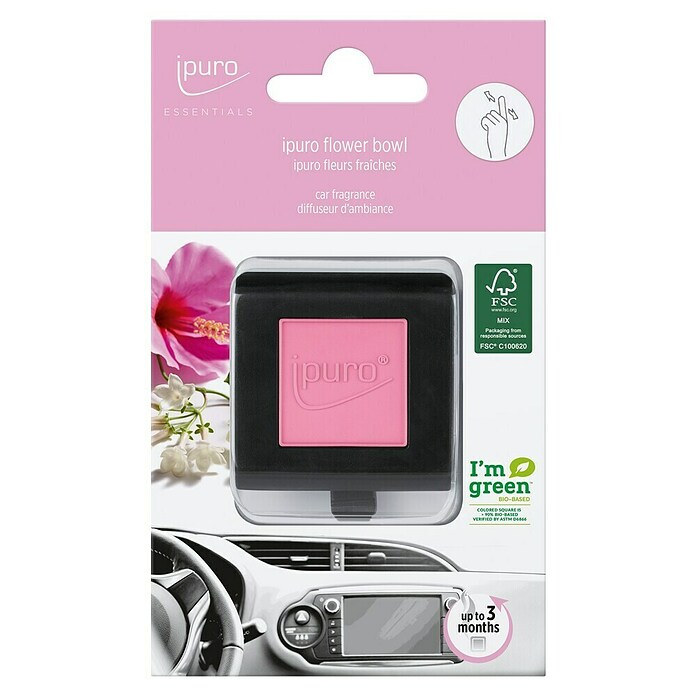 Ipuro Essentials Autoduft (Flower Bowl, Geeignet für: Lüftungslamellen) | BAUHAUS