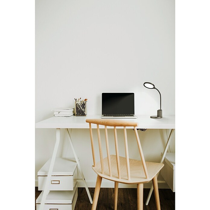 Eglo Lámpara de sobremesa LED Rehamna (11 W, Ø x Al: 15 x 55 cm, Negro, Blanco cálido) | BAUHAUS