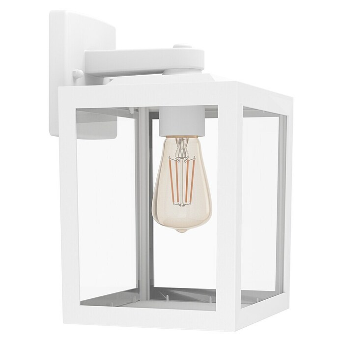 Eglo Aplique exterior Olgiata-E (60 W, Blanco, IP44) | BAUHAUS