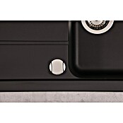 Respekta Einbauspüle Austin (100 x 50 cm, Schwarz, Anzahl Becken: 1 Stk.) | BAUHAUS