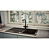 Respekta Einbauspüle Austin (86 x 50 cm, Schwarz, Anzahl Becken: 1 Stk.) | BAUHAUS