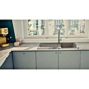 Respekta Einbauspüle Austin (86 x 50 cm, Grau, Anzahl Becken: 1 Stk.) | BAUHAUS