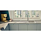 Respekta Einbauspüle Austin (86 x 50 cm, Weiß, Anzahl Becken: 1 Stk.) | BAUHAUS