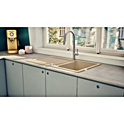 Respekta Einbauspüle Austin (86 x 50 cm, Vanille, Anzahl Becken: 1 Stk.) | BAUHAUS
