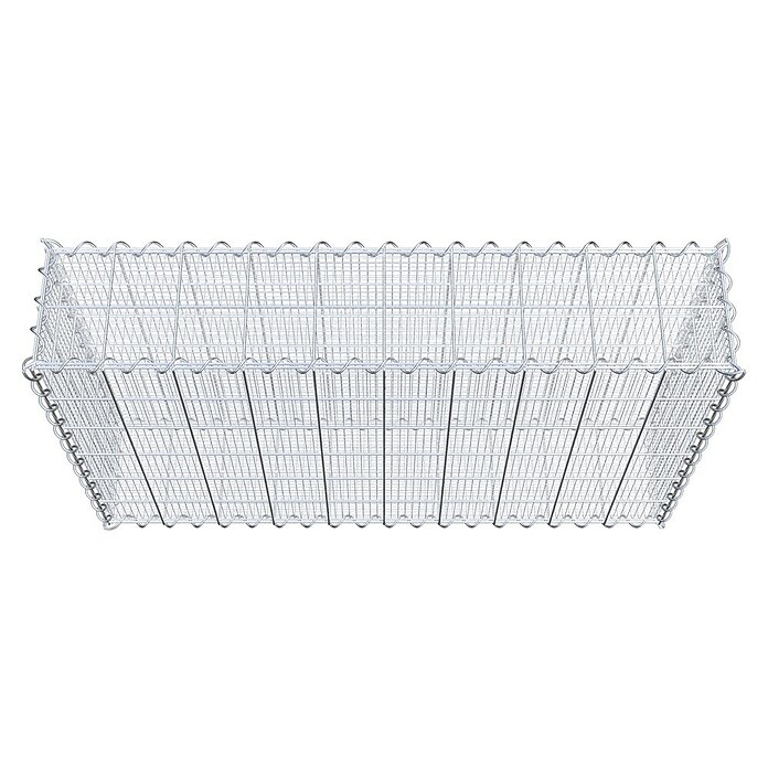 Gabiona Gabione (100 x 20 x 60 cm, Maschenbreite: 10 cm, Maschenhöhe: 10 cm, Splittgabione) | BAUHAUS