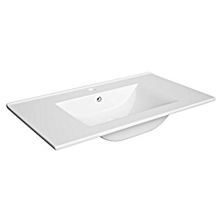 Space Vgradni umivalnik (80 x 46 cm, Bela)
