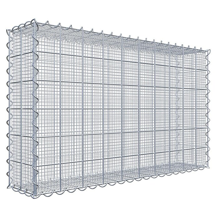Gabiona Gabione (100 x 20 x 60 cm, Maschenbreite: 10 cm, Maschenhöhe: 10 cm, Splittgabione) | BAUHAUS