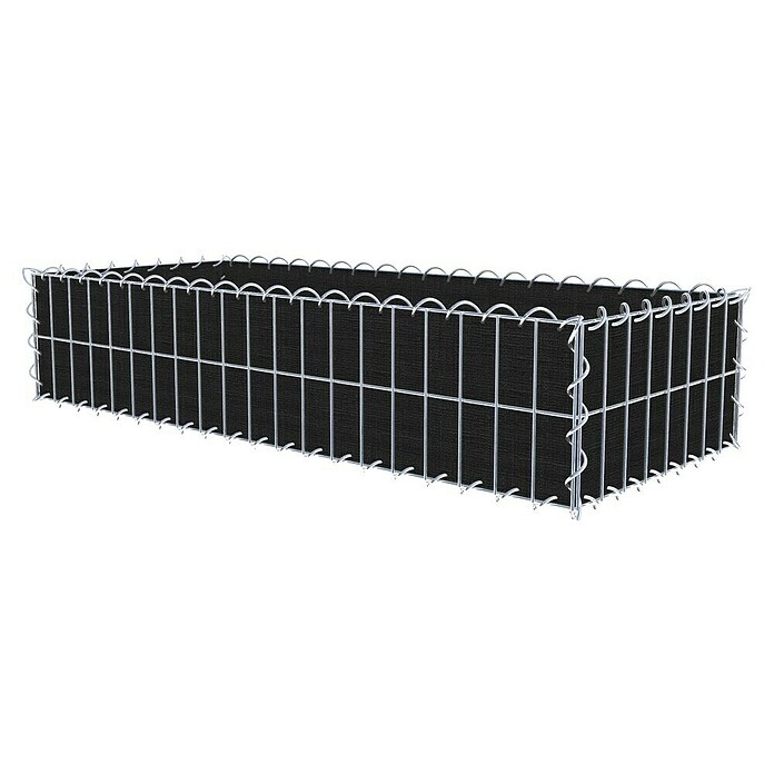 Gabiona Gabione (100 x 40 x 20 cm, Maschenbreite: 5 cm, Maschenhöhe: 10 cm, Bepflanzbar) | BAUHAUS
