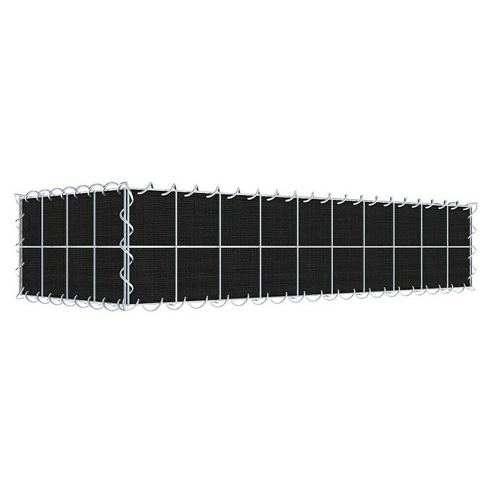 Gabiona Gabione (100 x 40 x 20 cm, Maschenbreite: 10 cm, Maschenhöhe: 10 cm, Bepflanzbar) | BAUHAUS
