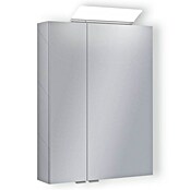 Riva LED-Spiegelschrank (B x H: 70 x 80 cm, Mit Beleuchtung, Spanplatte, Farblos)