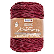 Glorex Wolle Makramee-Rope (Bordeaux, Durchmesser: 5 mm, 500 g, gedreht) | BAUHAUS